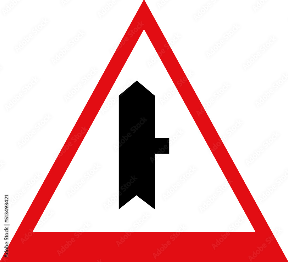 design of traffic signs and warnings red and white coloured icon vector design of traffic signs and warnings red and white coloured icon vector