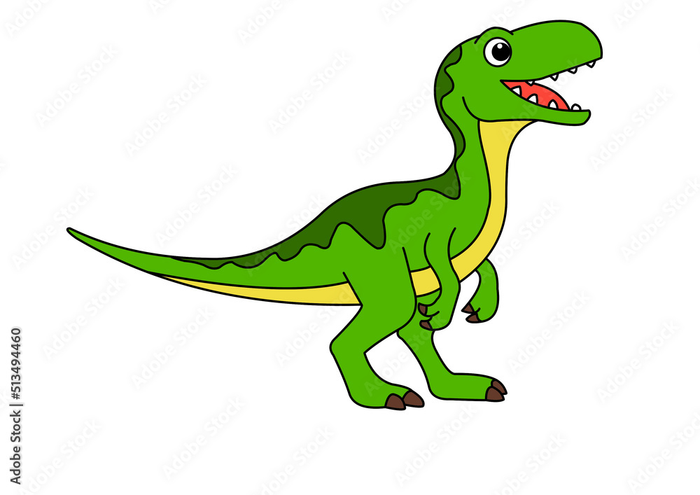 Fototapeta premium dinosaur clip art, dinosaur Illustration