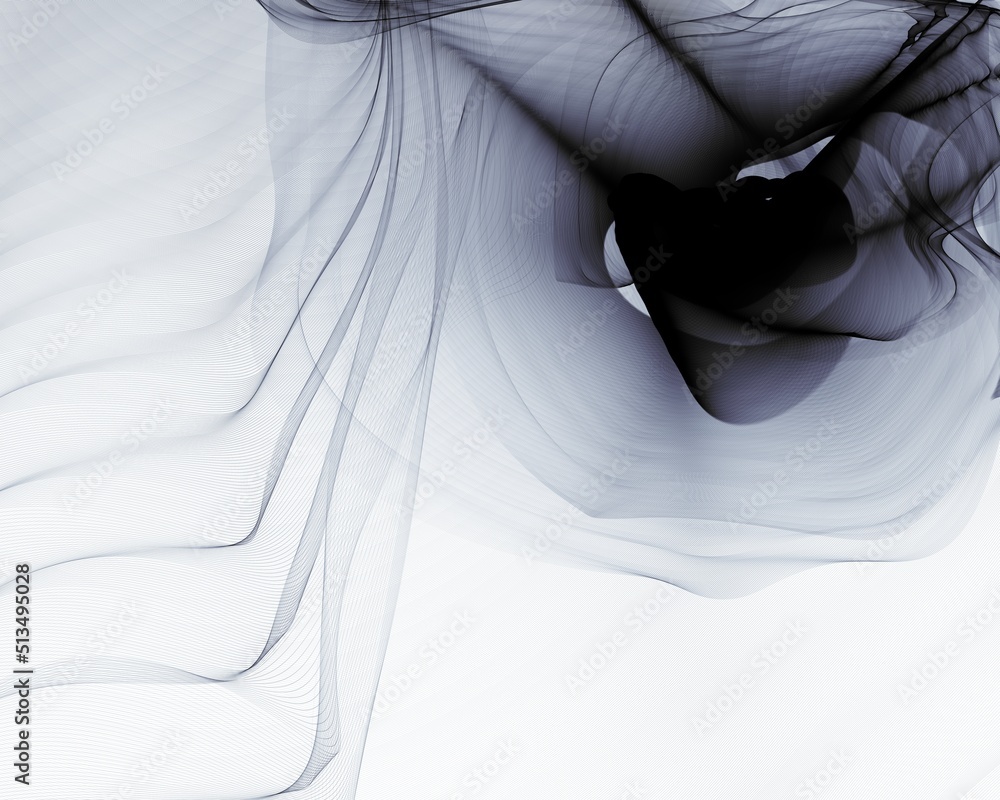 Creative wavy multi color background for banner design.