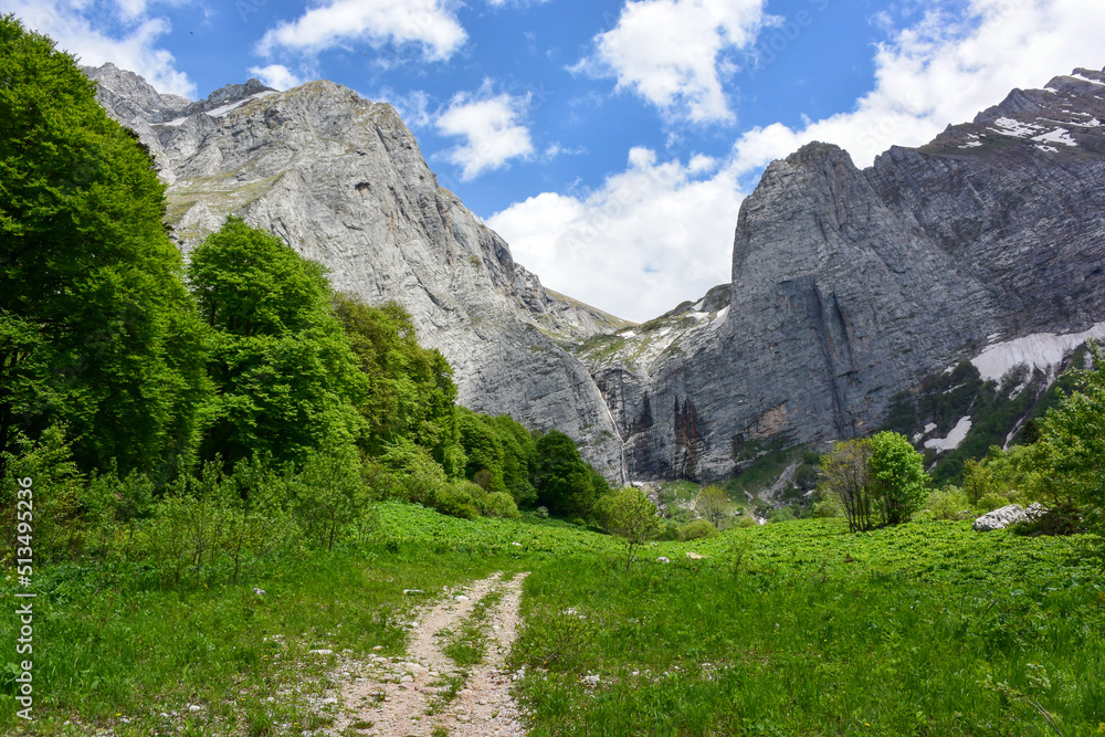 road in the mountains