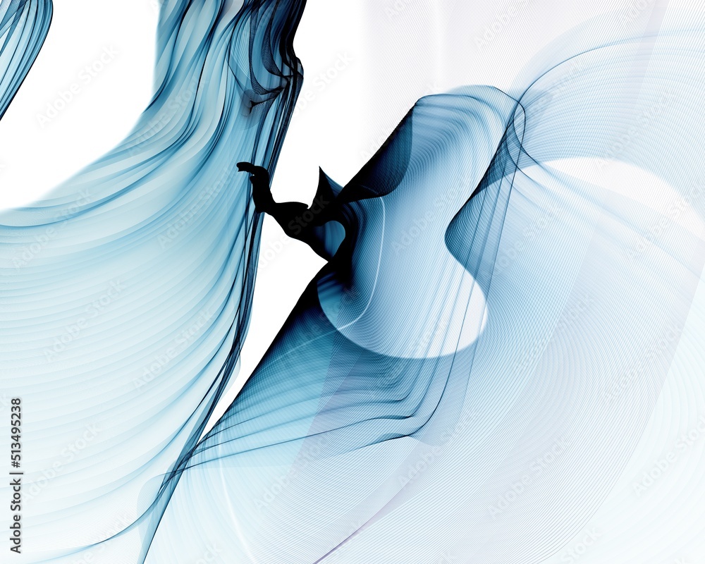Creative wavy multi color background for banner design.