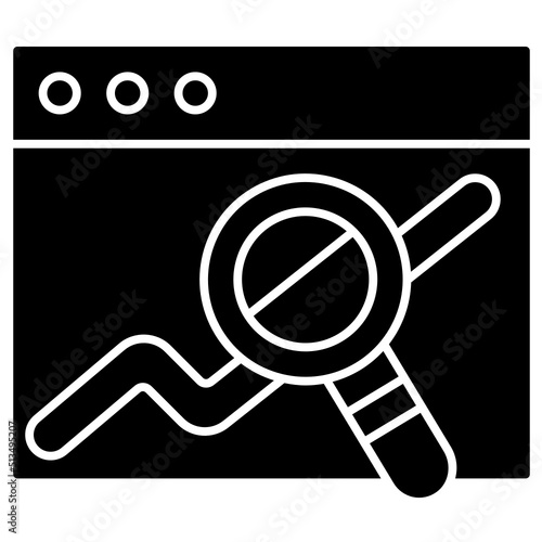 analyze icon