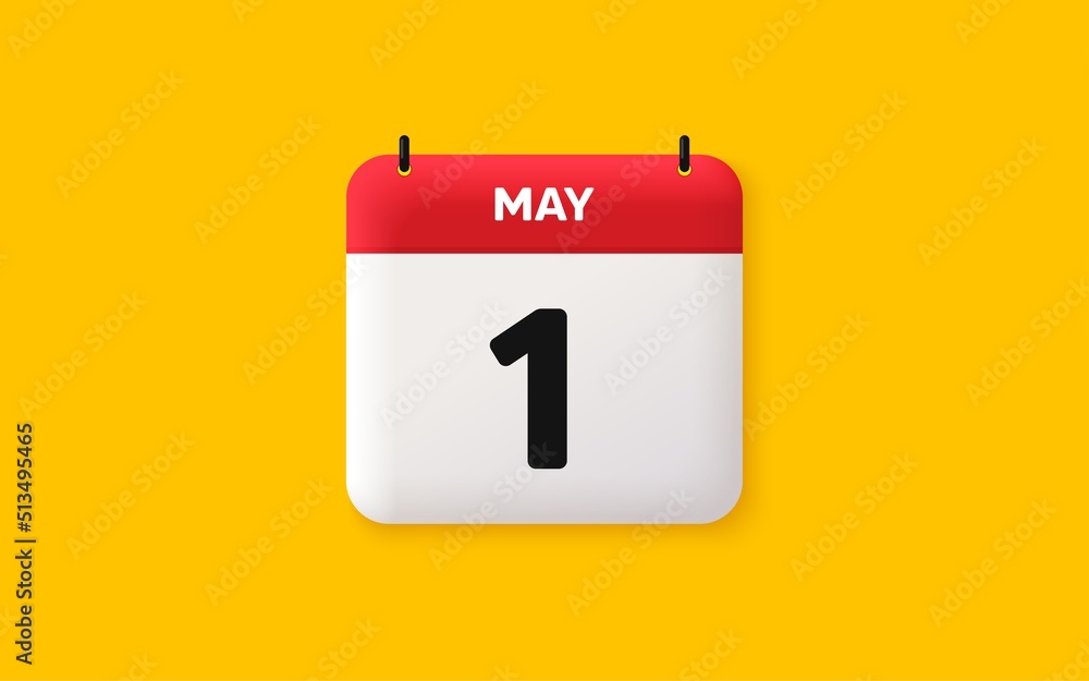 calendar-date-3d-icon-1st-day-of-the-month-icon-event-schedule-date