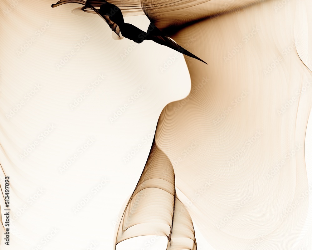 background with a feather
