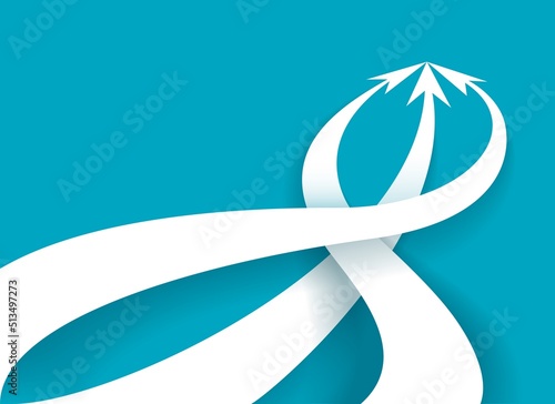 Arrows convergence icon