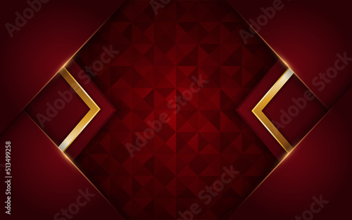Modern dark red background with texture effect overlap layer design