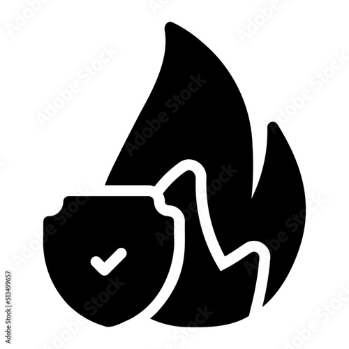 conflagration glyph icon