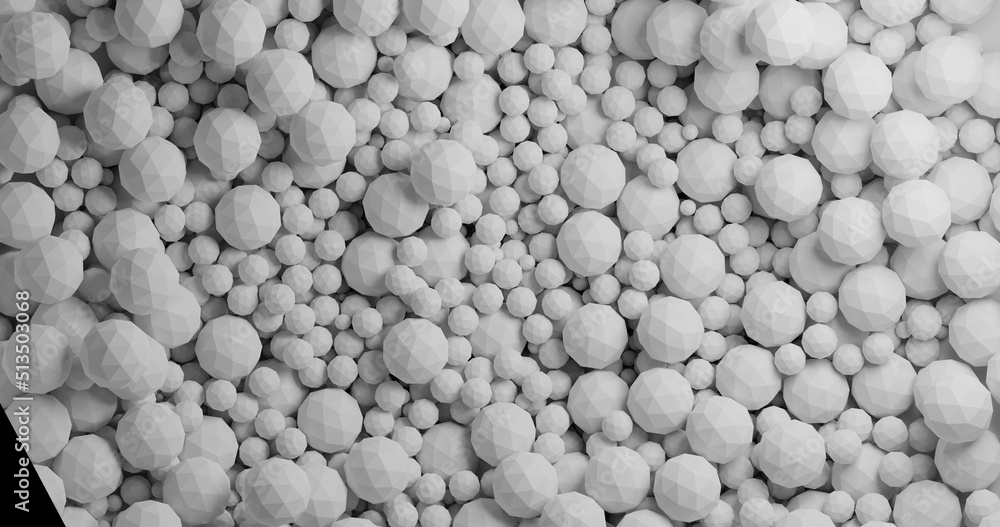background of stone spheres made in 3D background of stone spheres made in 3D