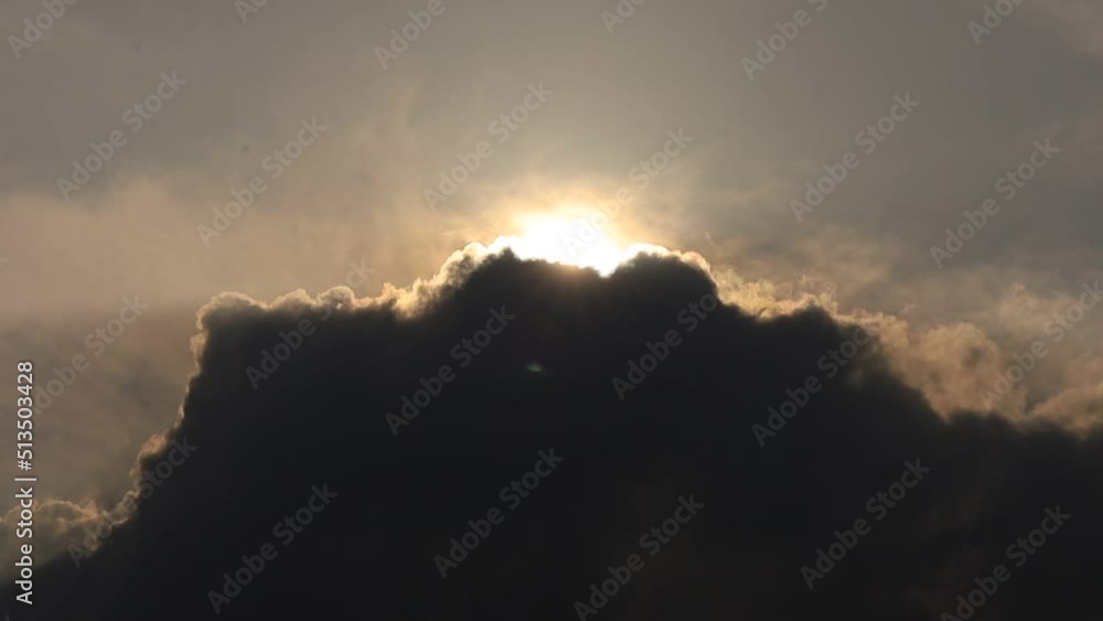 太陽と雲 動き 等速 太陽と雲 動き 等速