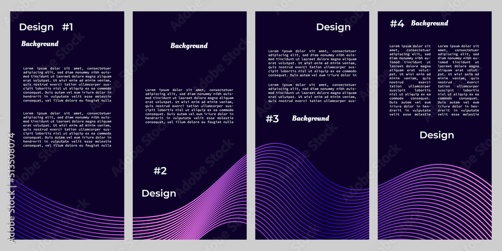 Modern wavy and fluid background template for copy space, banner, flyer, or poster Modern wavy and fluid background template for copy space, banner, flyer, or poster