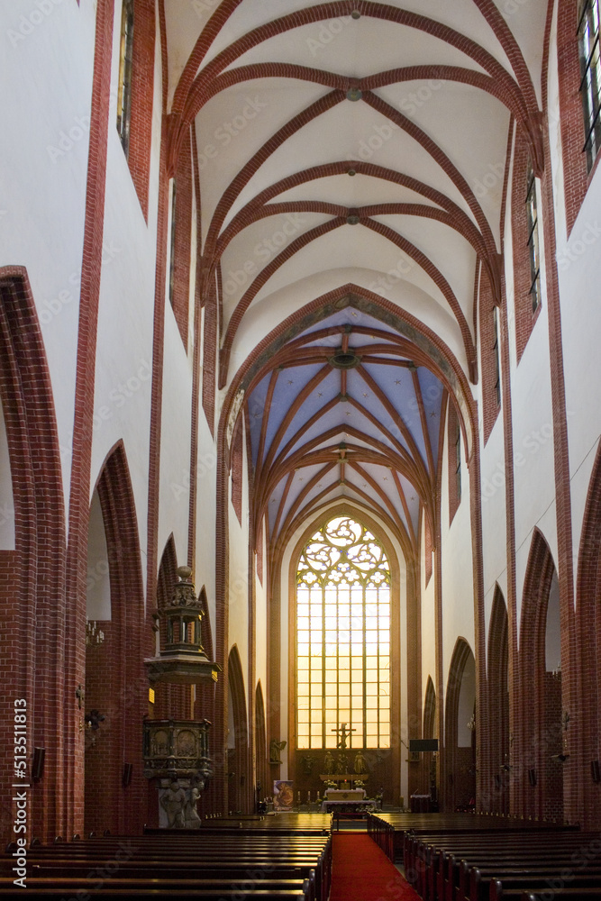  Interior of St. Mary Magdalene's Church in Wroclaw
