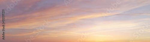 Texture ciel coucher de soleil photo