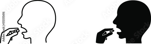 Take pill icon