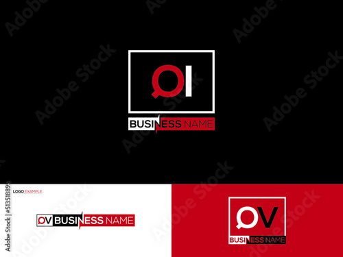 Modern QI Logo Icon Vector Art, Creative Qi iq Logo Image Design With Square Colorful Shape For You