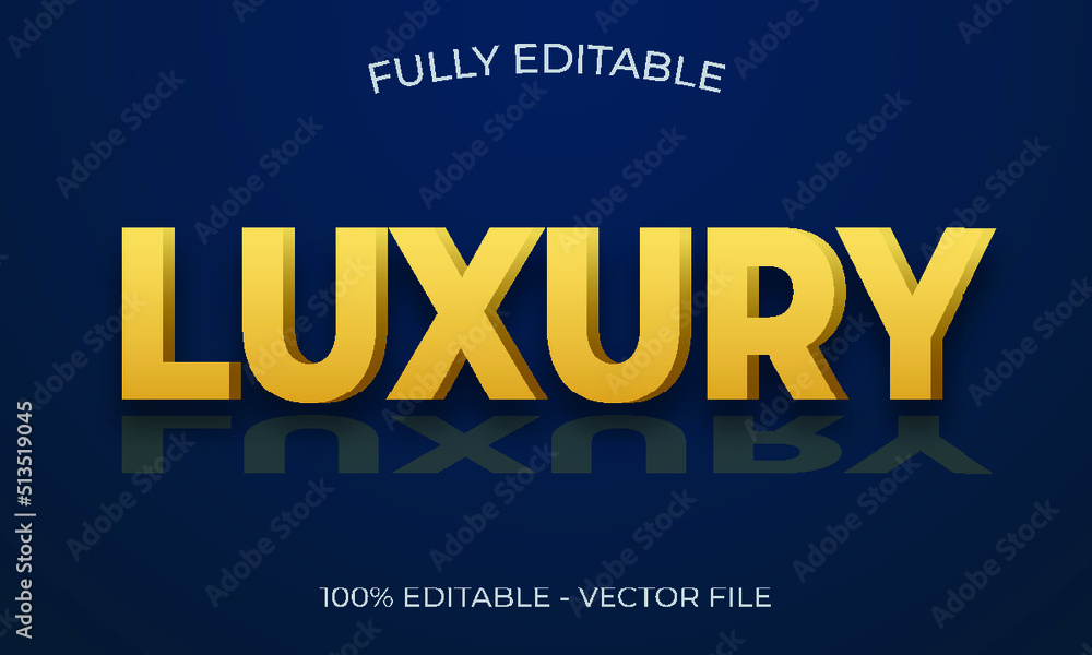 Luxury 3D Text Effect