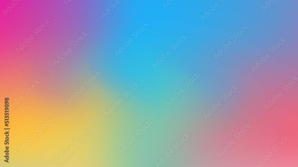 abstract smooth blur colorful gradient background for website banner and paper card decorative design