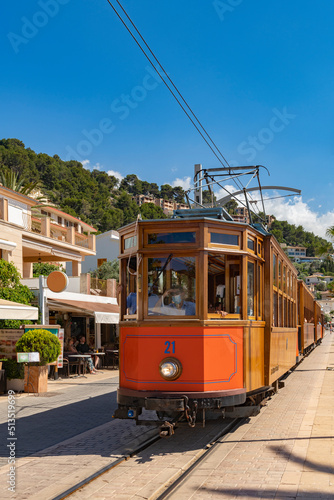 Historical tram in Port Sóller - 1426