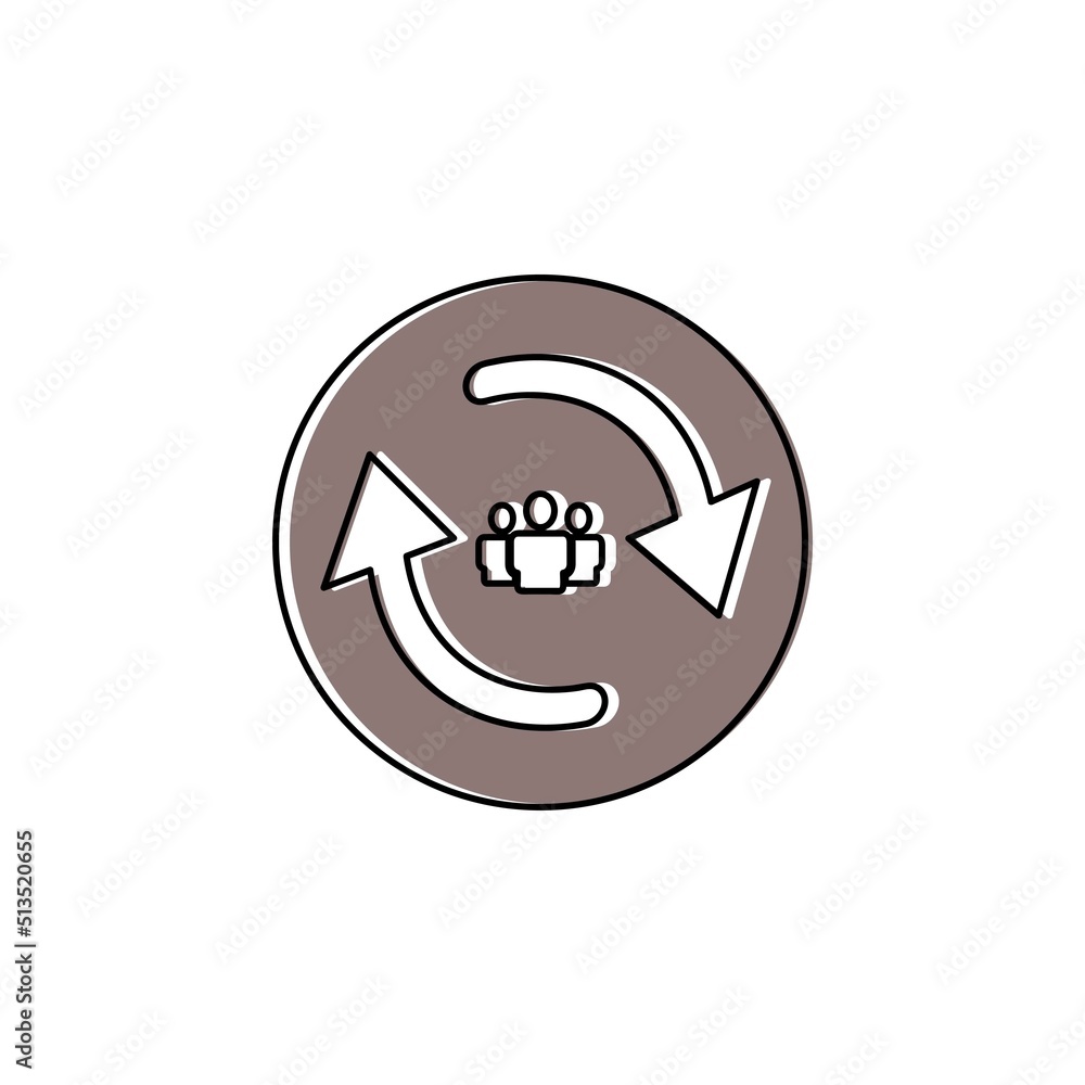 group icon logo vector illustration design group icon logo vector illustration design
