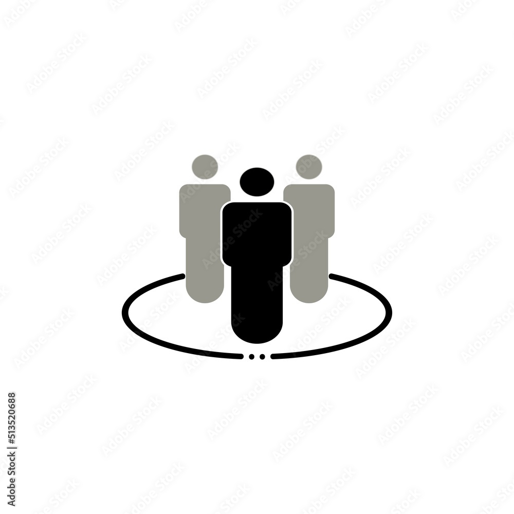 group icon logo vector illustration design group icon logo vector illustration design