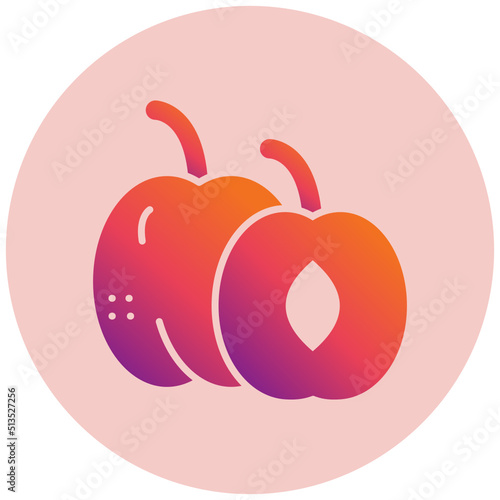Apricot Icon
