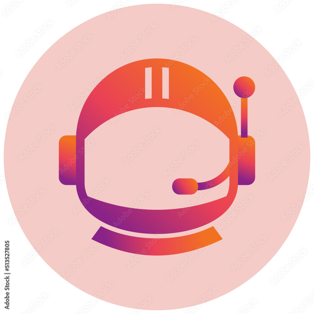 Astronaut Helmet Icon