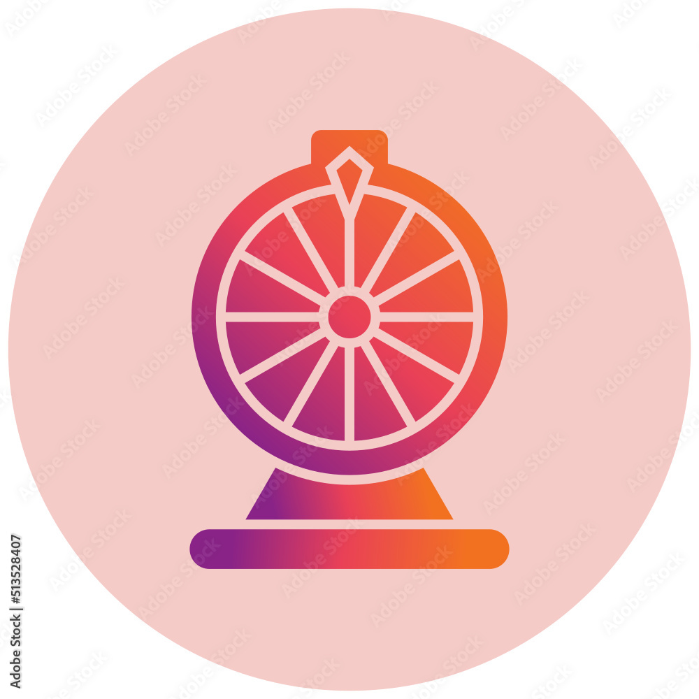 Fortune Wheel Icon Fortune Wheel Icon