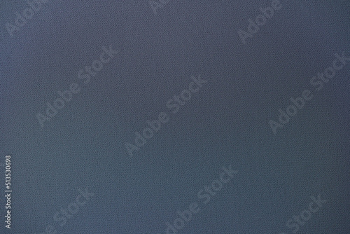 Dark blue cotton synthetic fabric background. Advertising texture concept