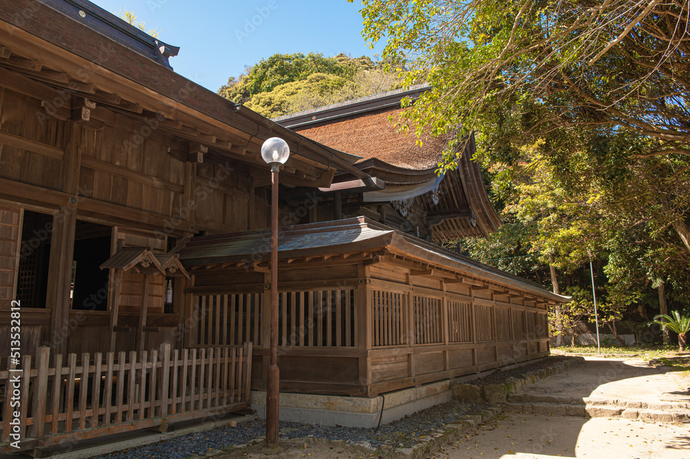 志賀海神社の本殿