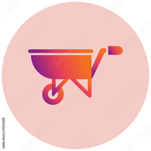 Wheelbarrow Icon