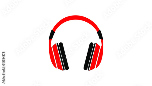 Headphone icon symbol vector illustration