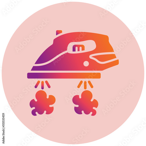 Steam Iron Icon