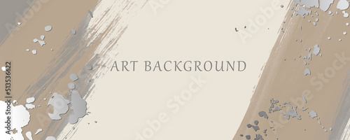 Watercolor vector template for your design.
Hand drawn illustration for art background for cards, flyer, poster, banner and cover design. Place for text. Pastel color watercolour texture.