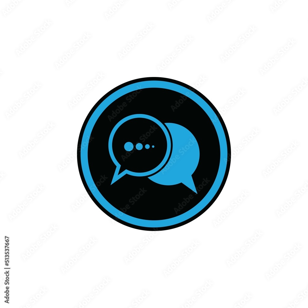 Speech bubble icon vector illustration Speech bubble icon vector illustration