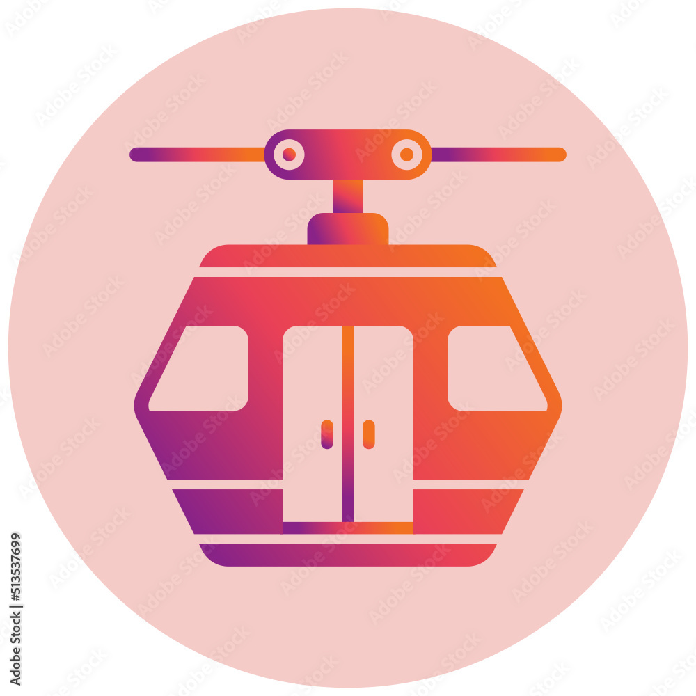 Cable Car Icon Cable Car Icon