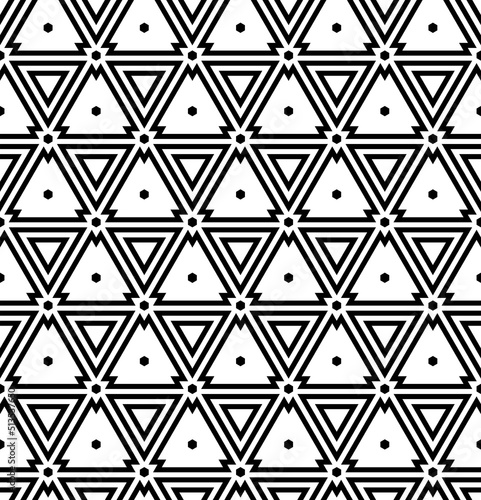 Abstract Seamless Geometric...