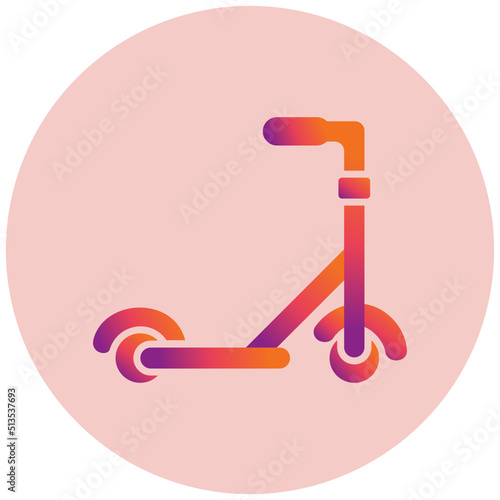 Kick Scooter Icon