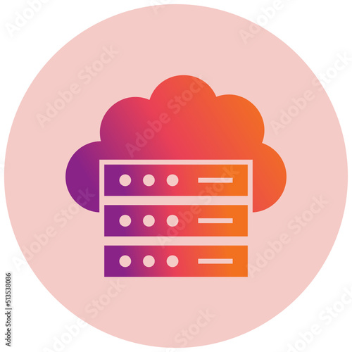Cloud Server Icon