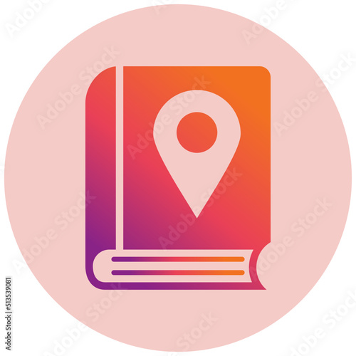 Location Book Icon