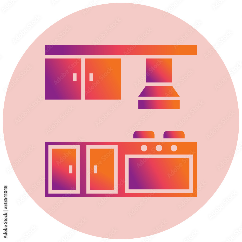 Kitchen Cabinet Icon Kitchen Cabinet Icon