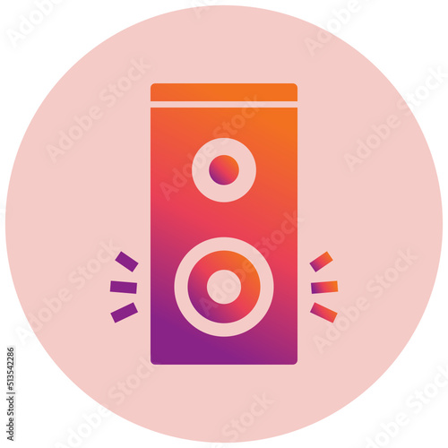 Speaker Box Icon