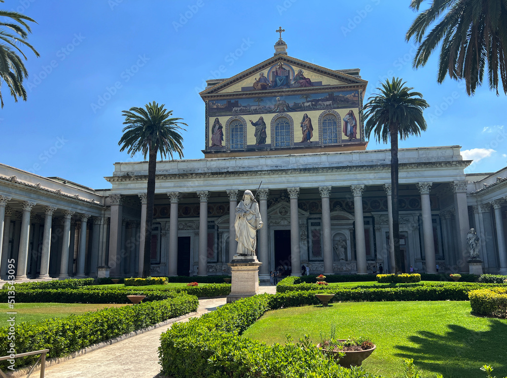 The Basilica of Saint Paul, Rome
