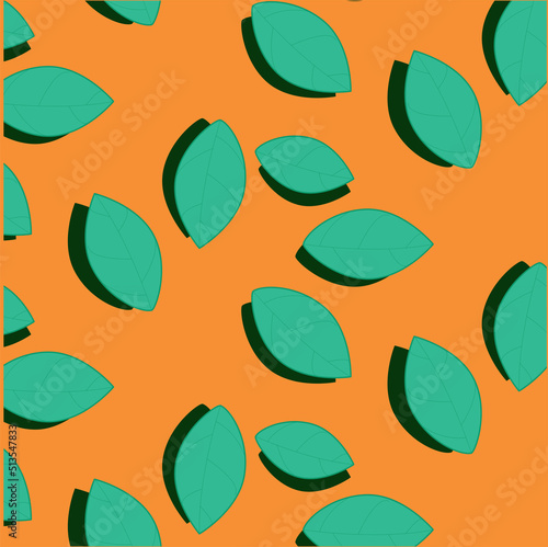 Mint leaf pattern