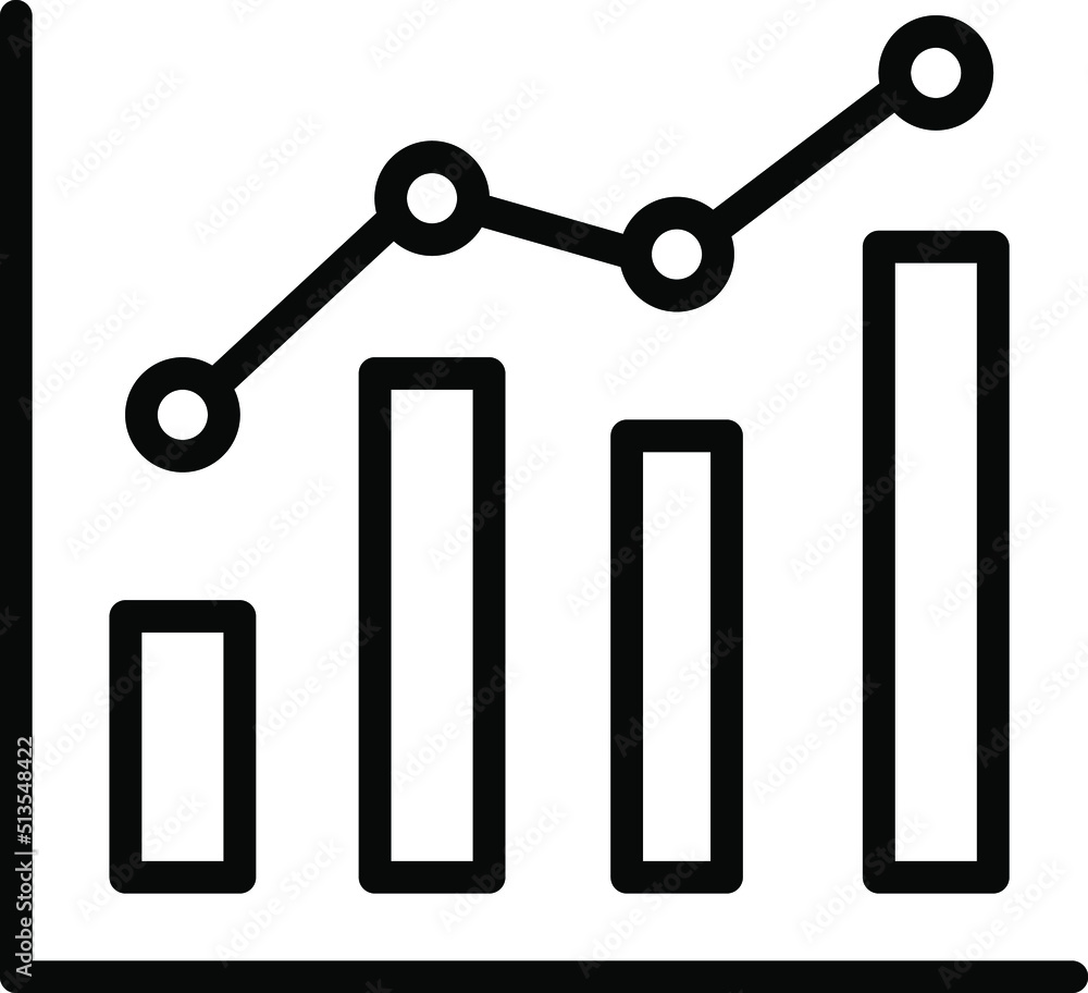 Growing bar graph icon. Business graphs and charts icons. Statistics and analytics vector icon. Statistic and data, charts diagrams, money, down or up arrow. Growing bar graph icon. Business graphs and charts icons. Statistics and analytics vector icon. Statistic and data, charts diagrams, money, down or up arrow.