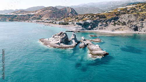 Sidonia Beach, Crete, Greece photo