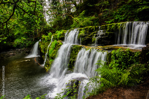 waterfall in the forest © Teejay