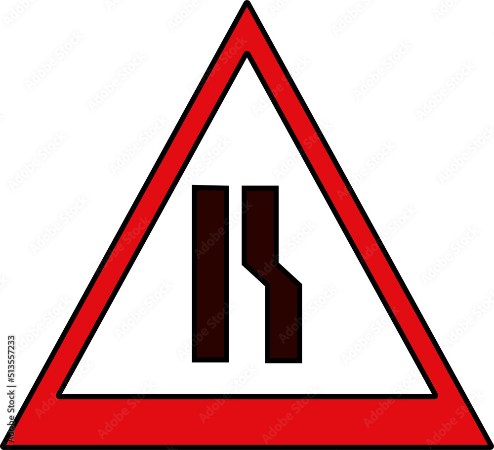 design of traffic signs and warnings red and white coloured icon illustration design of traffic signs and warnings red and white coloured icon illustration