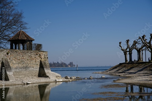 Scenery from the island of Khortytsia in Ukraine, located on the river Dnieper photo