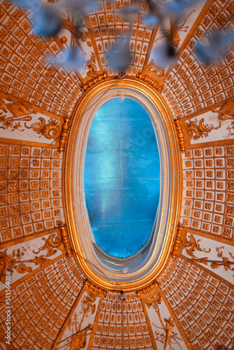 Fototapeta kuchenna Rococo palace ceiling