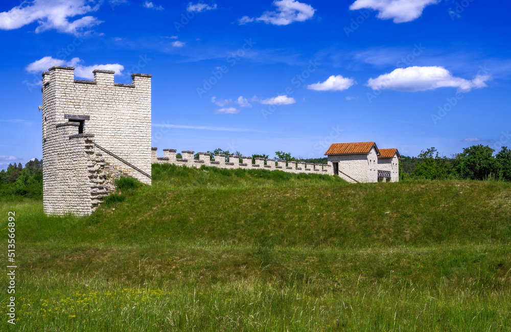 Historic Roman Fort ruin Historic Roman Fort ruin