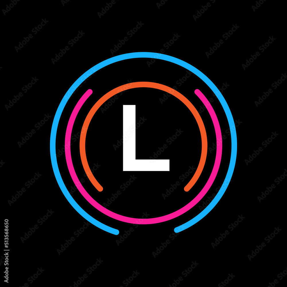 Technology logo design with L letter concept. Letter L technology logo Design. Abstract Network Logo Design. Technology logo design with L letter concept. Letter L technology logo Design. Abstract Network Logo Design.